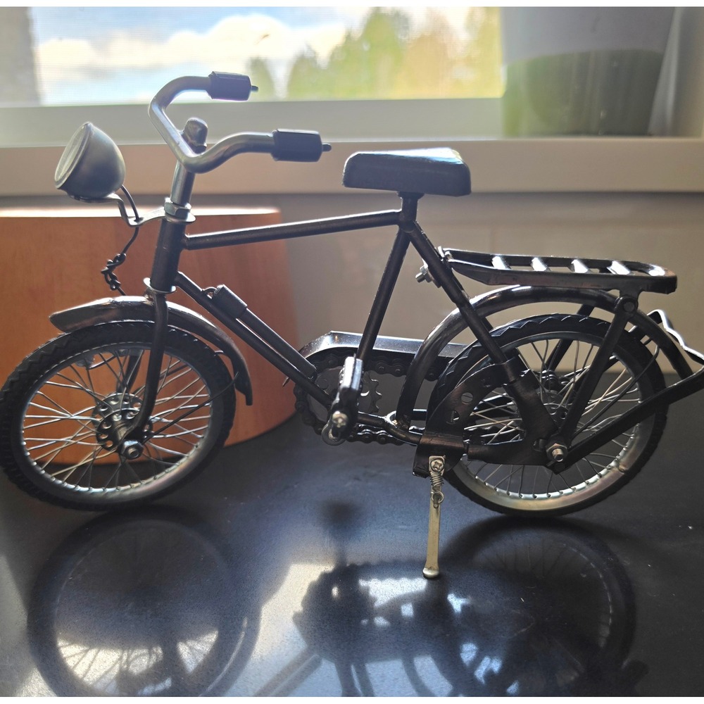 Handcrafted Vintage Miniature Bicycle Model - Made in Bali Metal Art